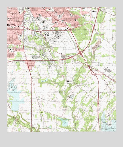 Southton, TX USGS Topographic Map
