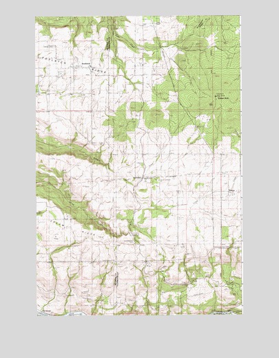 Southwick, ID USGS Topographic Map