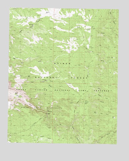 Sowats Spring, AZ USGS Topographic Map