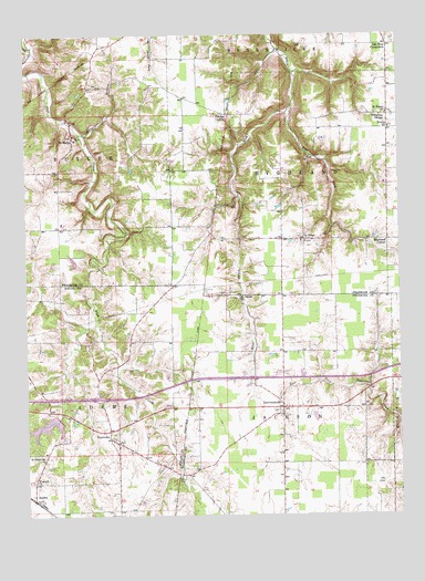 Spades, IN USGS Topographic Map