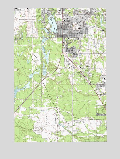 Spanaway, WA USGS Topographic Map