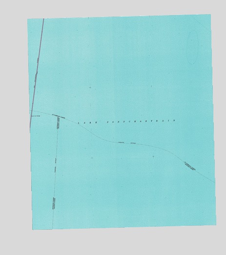 Spanish Fort NE, LA USGS Topographic Map