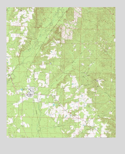 Sparkman, AR USGS Topographic Map
