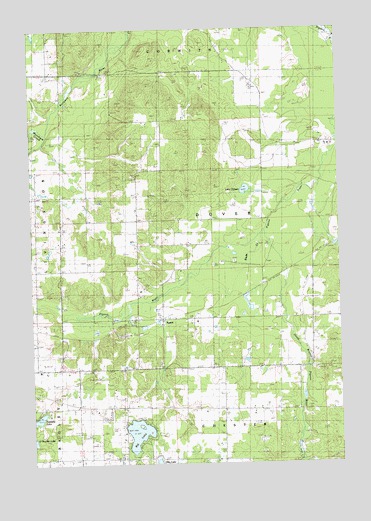 Sparr, MI USGS Topographic Map