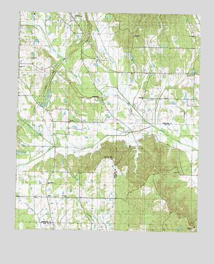 Sparta, MS USGS Topographic Map