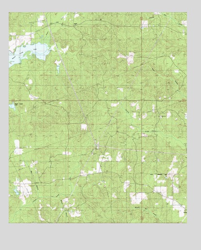 Sparta, LA USGS Topographic Map