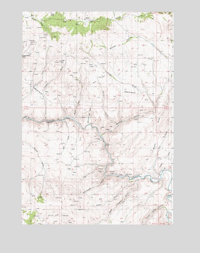 Sparta, OR USGS Topographic Map