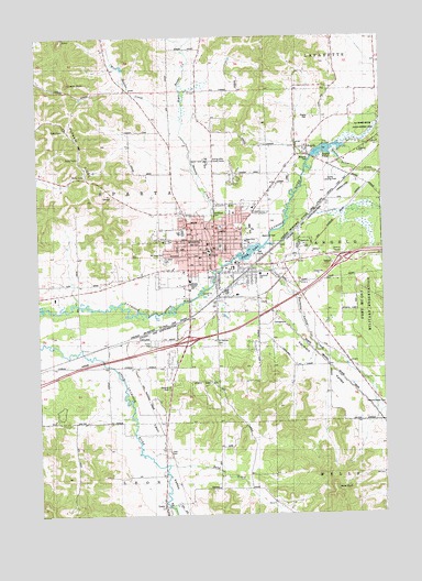 Sparta, WI USGS Topographic Map