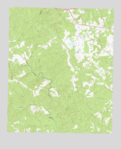 Sparta NE, GA USGS Topographic Map