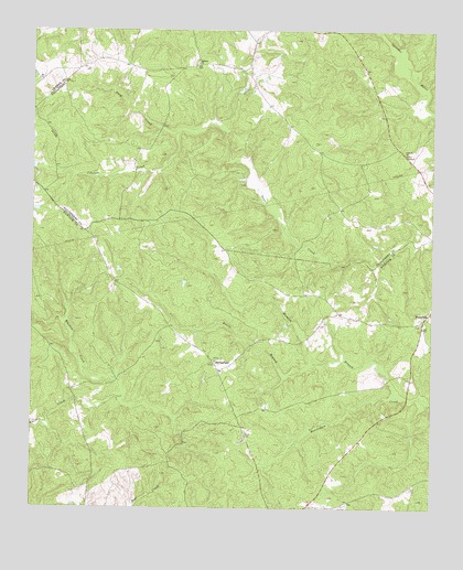 Sparta NW, GA USGS Topographic Map