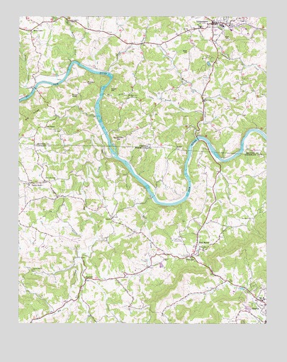 Sparta West, NC USGS Topographic Map