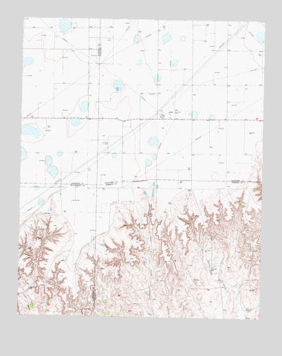 Spearman SE, TX USGS Topographic Map