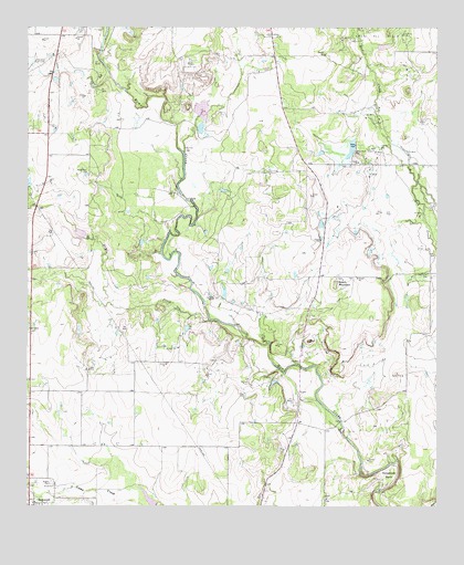 Speck Mountain, TX USGS Topographic Map