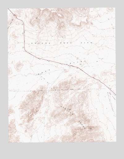 Specter Range NW, NV USGS Topographic Map