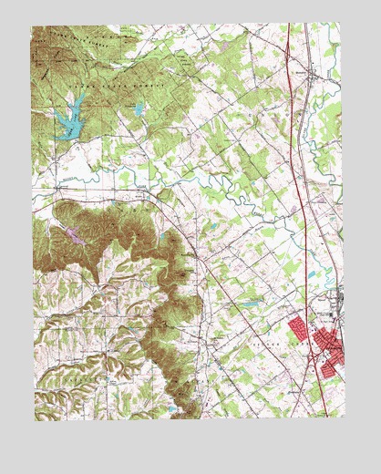 Speed, IN USGS Topographic Map