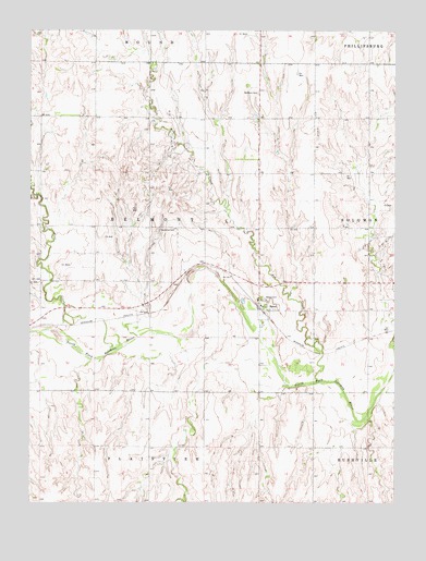 Speed, KS USGS Topographic Map