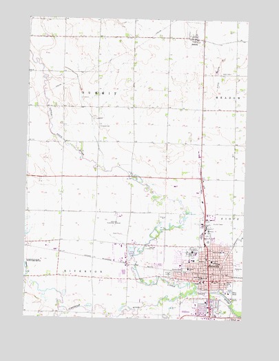 Spencer, IA USGS Topographic Map