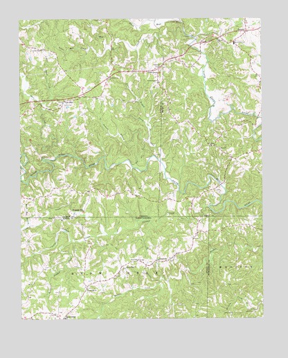 Spencer, VA USGS Topographic Map