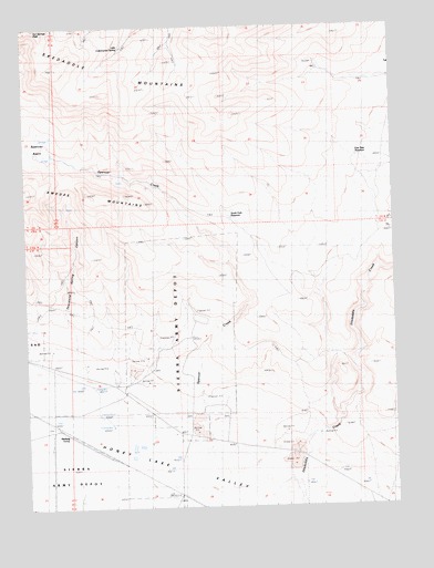 Spencer Creek, CA USGS Topographic Map
