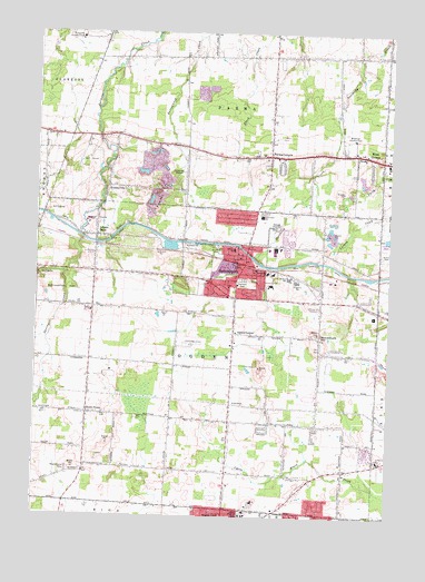 Spencerport, NY USGS Topographic Map