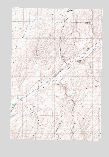 Sperry, WA USGS Topographic Map