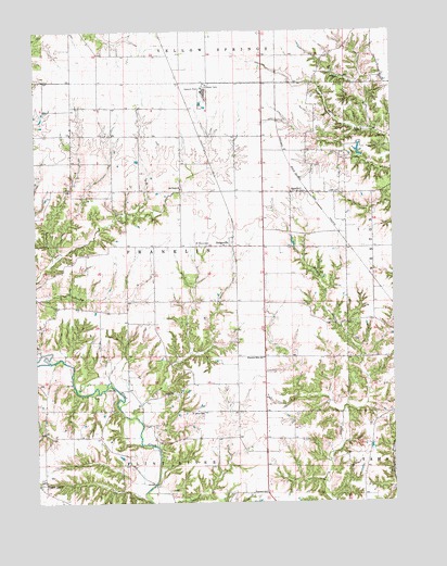 Sperry, IA USGS Topographic Map