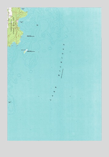 Spider Island, WI USGS Topographic Map