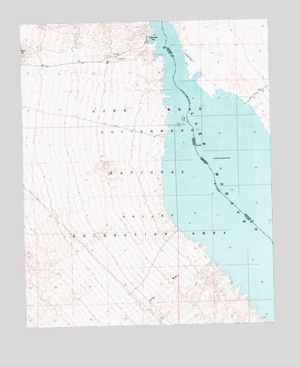 Spirit Mountain NW, NV USGS Topographic Map