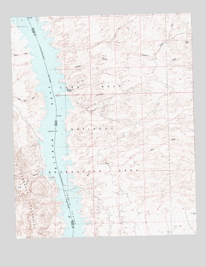 Spirit Mountain SE, AZ USGS Topographic Map