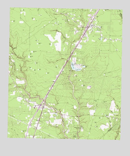 Splendora, TX USGS Topographic Map