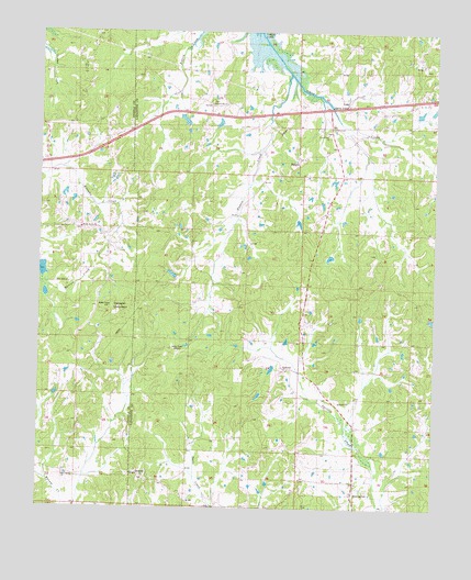 Splinter, MS USGS Topographic Map