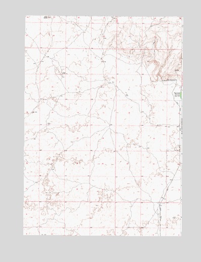 Split Butte, ID USGS Topographic Map