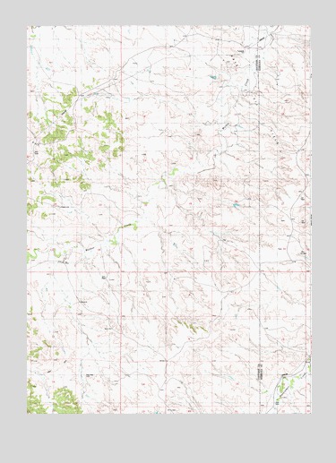 Split Hill SW, WY USGS Topographic Map