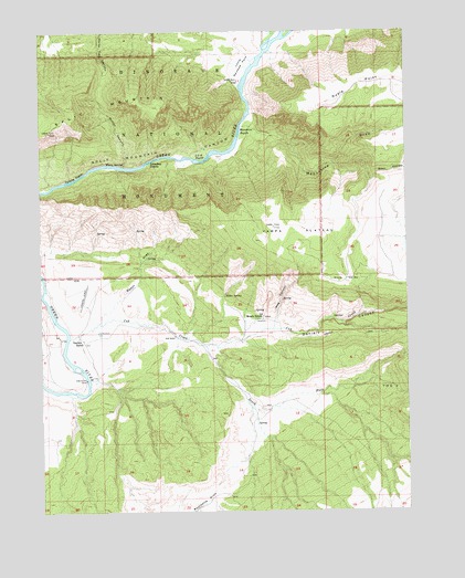Split Mountain, UT USGS Topographic Map