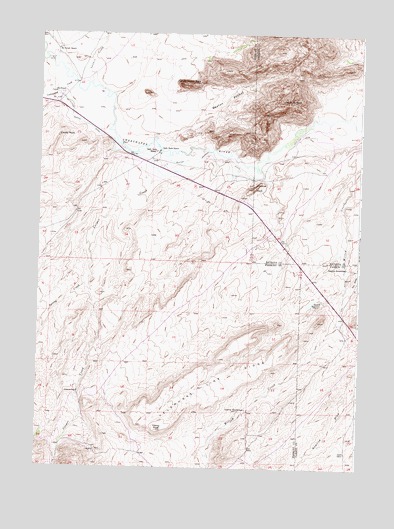 Split Rock, WY USGS Topographic Map