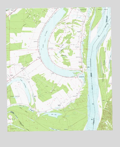 Spokane, LA USGS Topographic Map