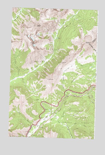 Blacktail, MT USGS Topographic Map