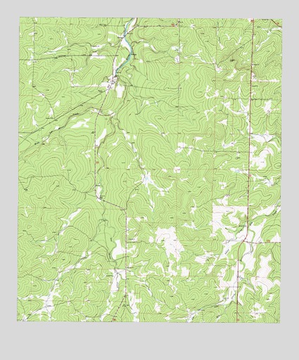Spoon Draw, TX USGS Topographic Map