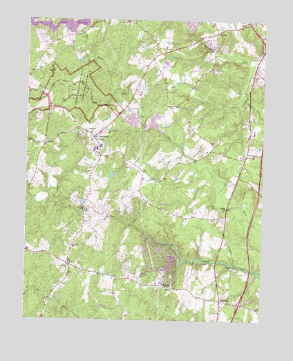 Spotsylvania, VA USGS Topographic Map