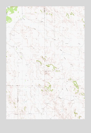 Blacktail Creek SW, MT USGS Topographic Map