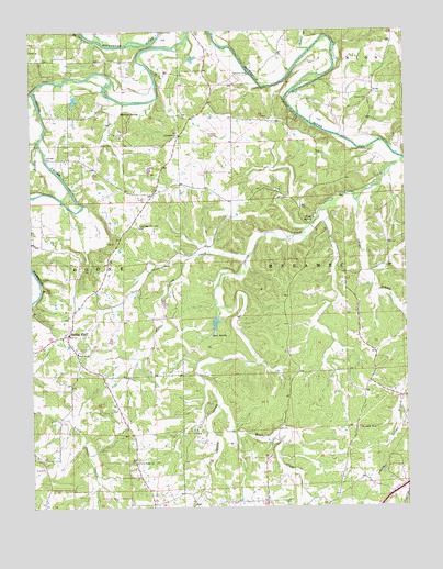 Spring Bluff, MO USGS Topographic Map