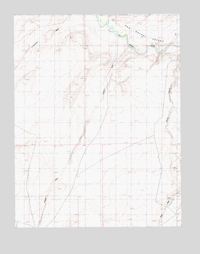 Spring Canyon, UT USGS Topographic Map