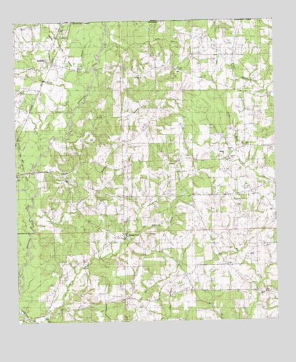 Spring Creek, LA USGS Topographic Map