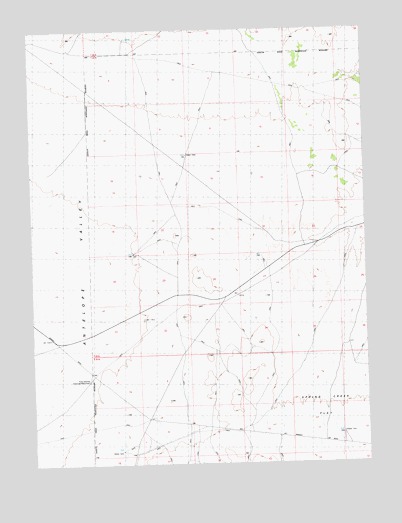 Spring Creek Flat NW, NV USGS Topographic Map