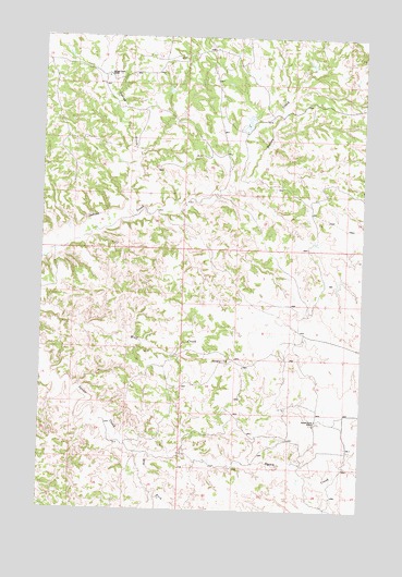Spring Creek School, MT USGS Topographic Map