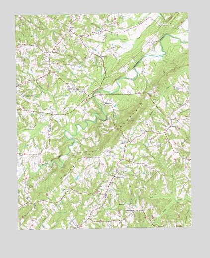 Spring Garden, VA USGS Topographic Map