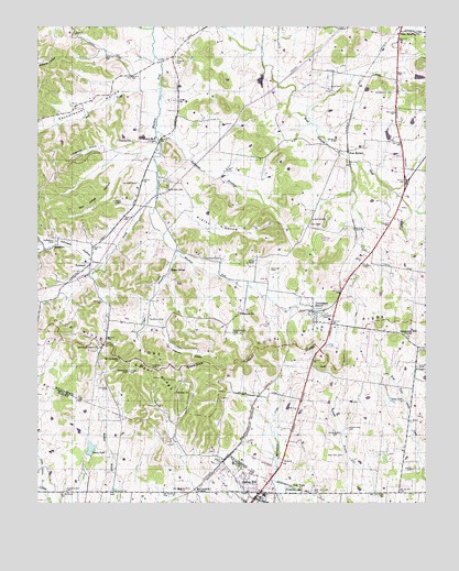 Spring Hill, TN USGS Topographic Map