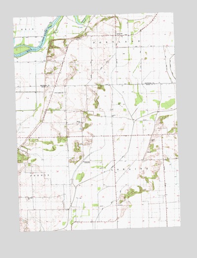 Spring Hill, IL USGS Topographic Map