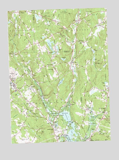 Spring Hill, CT USGS Topographic Map