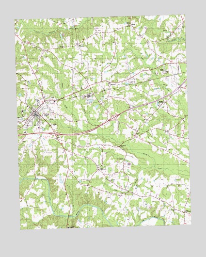 Spring Hope, NC USGS Topographic Map